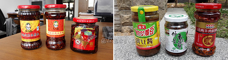 全自動(dòng)醬料灌裝生產(chǎn)線，大顆粒醬料灌裝生產(chǎn)線